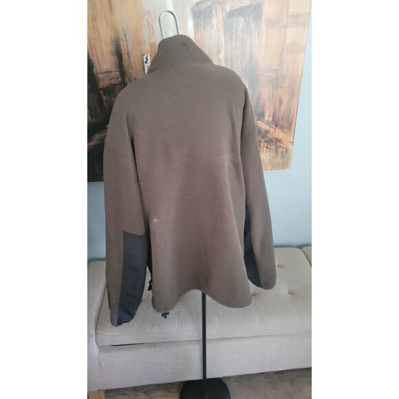 Timberland Performance Polartec Fleece Jacket Brown Full Zip XXL Outdoor... - Picture 5 of 10